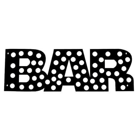 Quadro Decorativo Porta Tampinhas MDF Preto 15x45 BAR - DRossi é boa?