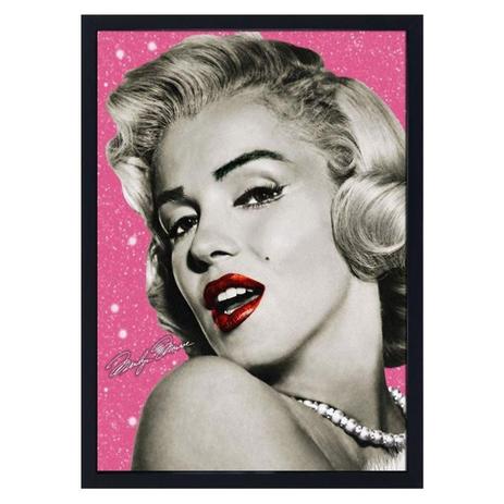 Quadro Decorativo Poster 3D Decorativo Marilyn Monroe Piscando 50x70cm - Decore pronto Menor preço em Quadro Decorativo Poster 3D Decorativo Marilyn Monroe Piscando 50x70cm - Decore pronto