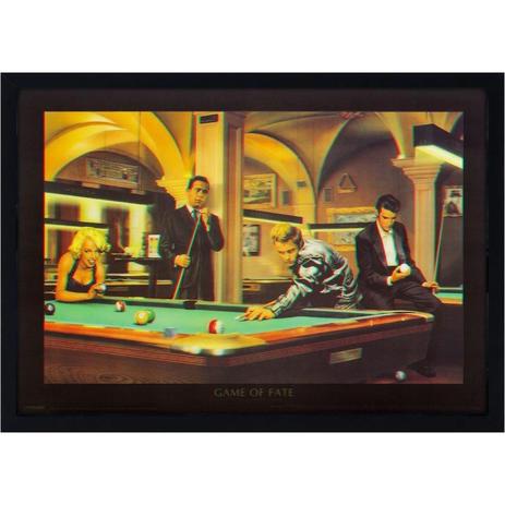 Quadro Decorativo Poster 3D Elvis Presley Game of Fate 70x50cm - Decore pronto Menor preço em Quadro Decorativo Poster 3D Elvis Presley Game of Fate 70x50cm - Decore pronto