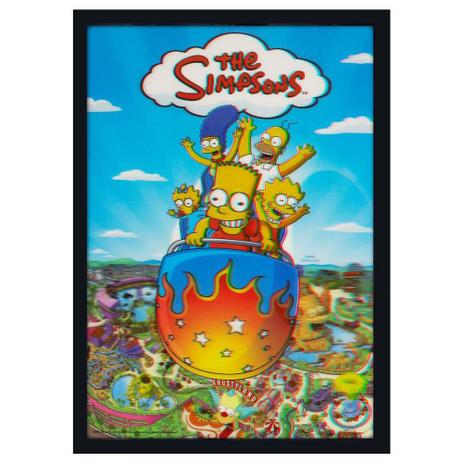 Quadro Decorativo Poster 3D The Simpsons 50x70cm - Decore pronto Menor preço em Quadro Decorativo Poster 3D The Simpsons 50x70cm - Decore pronto