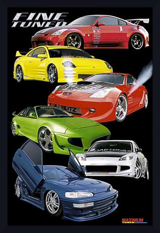 Quadro Decorativo Poster com Moldura Carros Tunados Fine Tuned 60x90cm - Decore pronto Menor preço em Quadro Decorativo Poster com Moldura Carros Tunados Fine Tuned 60x90cm - Decore pronto