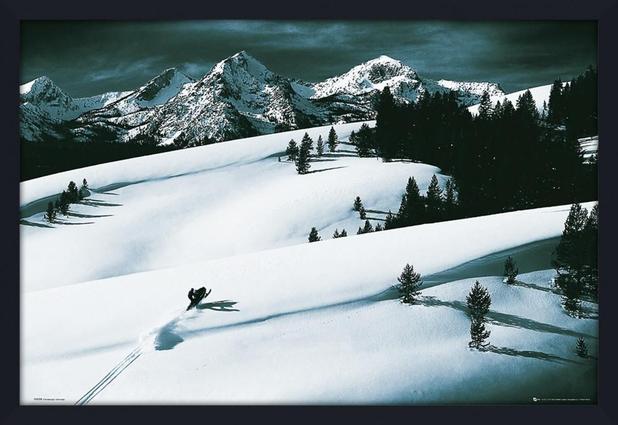 Quadro Decorativo Poster com Moldura Esportes na Neve Snowmobile 94x64cm - Decore pronto Menor preço em Quadro Decorativo Poster com Moldura Esportes na Neve Snowmobile 94x64cm - Decore pronto