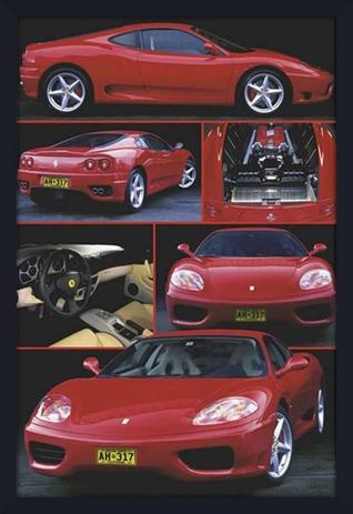 Quadro Decorativo Poster com Moldura Ferrari Vermelha 60x90cm - Decore pronto Menor preço em Quadro Decorativo Poster com Moldura Ferrari Vermelha 60x90cm - Decore pronto