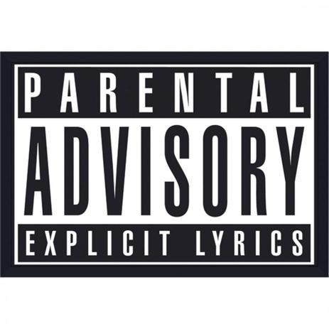 Quadro Decorativo Poster com Moldura Selo Parental Advisory 94x64cm - Decore pronto Menor preço em Quadro Decorativo Poster com Moldura Selo Parental Advisory 94x64cm - Decore pronto