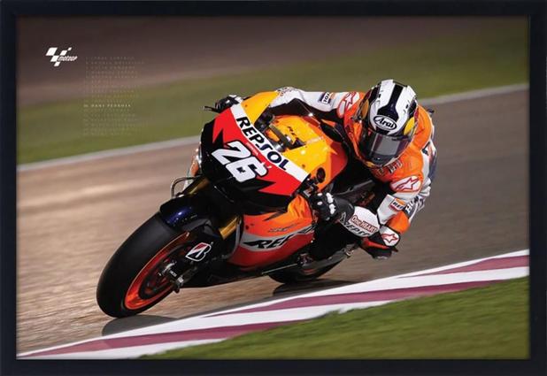 Quadro Decorativo Poster Moto GP s/ Vidro 94x64cm - Decore pronto Menor preço em Quadro Decorativo Poster Moto GP s/ Vidro 94x64cm - Decore pronto