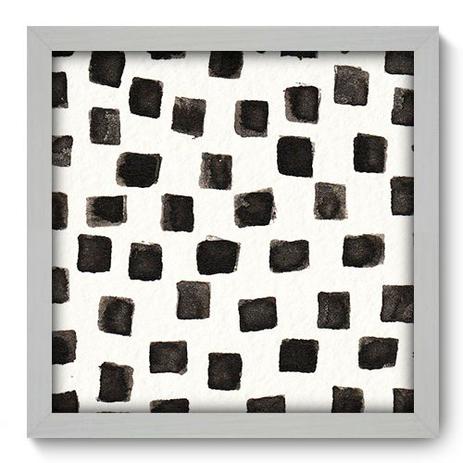 Quadro Decorativo - Rabiscos - 33cm x 33cm - 027qdab - Allodi Menor preço em Quadro Decorativo - Rabiscos - 33cm x 33cm - 027qdab - Allodi
