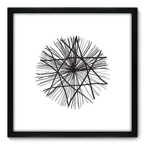 Quadro Decorativo - Rabiscos - 50cm x 50cm - 184qnacp - Allodi Menor preço em Quadro Decorativo - Rabiscos - 50cm x 50cm - 184qnacp - Allodi