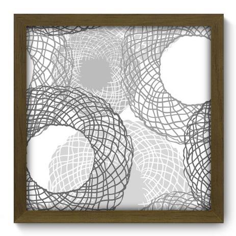 Quadro Decorativo - Round - 33cm x 33cm - 031qdam - Allodi é boa?