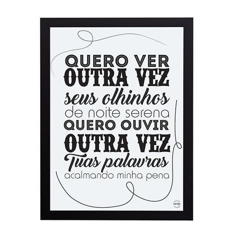 Quadro Decorativo Seu Olhinhos de Noite Serena - Chaves 33x45cm - Cantaki Menor preço em Quadro Decorativo Seu Olhinhos de Noite Serena - Chaves 33x45cm - Cantaki