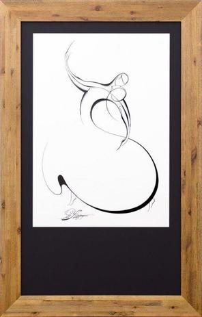 Quadro Decorativo Silhueta II Casal Dançando 70x110cm - Decore pronto Menor preço em Quadro Decorativo Silhueta II Casal Dançando 70x110cm - Decore pronto