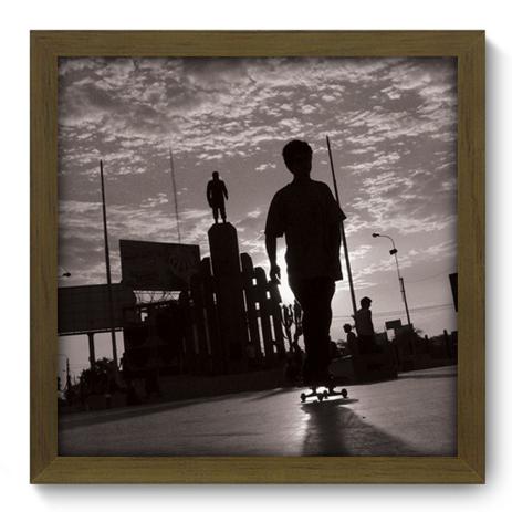 Quadro Decorativo - Skate - 33cm x 33cm - 019qdem - Allodi Menor preço em Quadro Decorativo - Skate - 33cm x 33cm - 019qdem - Allodi
