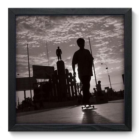 Quadro Decorativo - Skate - 33cm x 33cm - 019qdep - Allodi Menor preço em Quadro Decorativo - Skate - 33cm x 33cm - 019qdep - Allodi