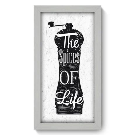 Quadro Decorativo - Spices of Life - 19cm x 34cm - 057qdcb - Allodi Menor preço em Quadro Decorativo - Spices of Life - 19cm x 34cm - 057qdcb - Allodi