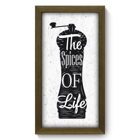 Quadro Decorativo - Spices of Life - 19cm x 34cm - 057qdcm - Allodi Menor preço em Quadro Decorativo - Spices of Life - 19cm x 34cm - 057qdcm - Allodi