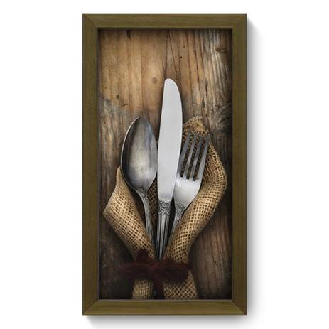 Quadro Decorativo - Talheres - 19cm x 34cm - 014qdcm - Allodi Menor preço em Quadro Decorativo - Talheres - 19cm x 34cm - 014qdcm - Allodi