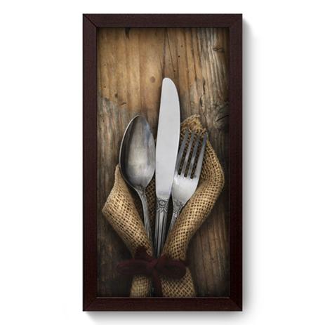 Quadro Decorativo - Talheres - 19cm x 34cm - 014qdcp - Allodi Menor preço em Quadro Decorativo - Talheres - 19cm x 34cm - 014qdcp - Allodi