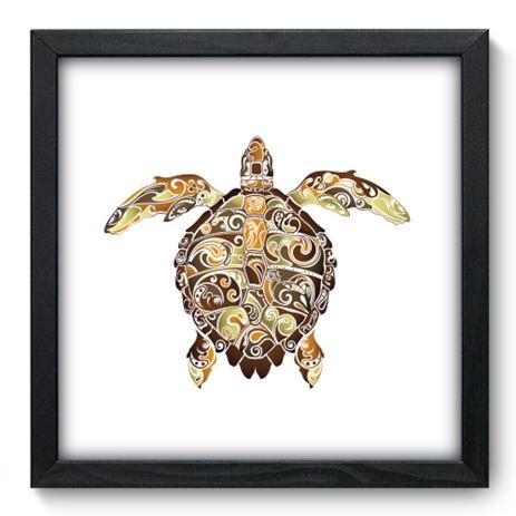 Quadro Decorativo - Tartaruga - 33cm x 33cm - 157qdsp - Allodi Menor preço em Quadro Decorativo - Tartaruga - 33cm x 33cm - 157qdsp - Allodi