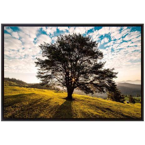 Quadro Decorativo Tela Emoldurada Montanha Romênia 90x60cm - Decore pronto Menor preço em Quadro Decorativo Tela Emoldurada Montanha Romênia 90x60cm - Decore pronto