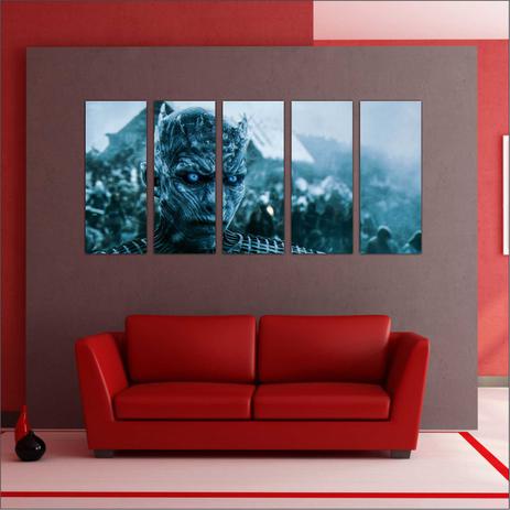Quadro Decorativo The Game Of Thrones Mosaico Com 5 Peças GG5 - Vital Menor preço em Quadro Decorativo The Game Of Thrones Mosaico Com 5 Peças GG5 - Vital