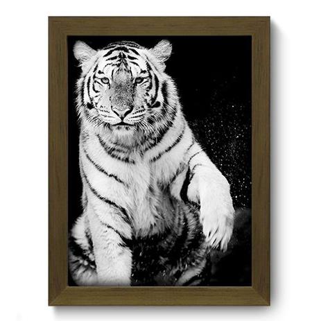 Quadro Decorativo - Tigre - 19cm x 25cm - 079qdsm - Allodi Menor preço em Quadro Decorativo - Tigre - 19cm x 25cm - 079qdsm - Allodi