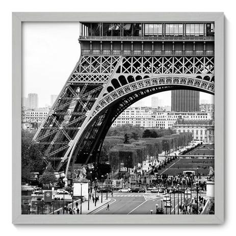 Quadro Decorativo - Torre Eiffel - 50cm x 50cm - 011qnmcb - Allodi Menor preço em Quadro Decorativo - Torre Eiffel - 50cm x 50cm - 011qnmcb - Allodi