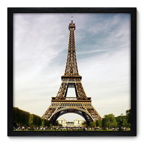 Quadro Decorativo - Torre Eiffel - 50cm x 50cm - 014qnmcp - Allodi Menor preço em Quadro Decorativo - Torre Eiffel - 50cm x 50cm - 014qnmcp - Allodi