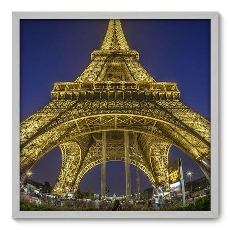 Quadro Decorativo - Torre Eiffel - 70cm x 70cm - 036qnmdb - Allodi Menor preço em Quadro Decorativo - Torre Eiffel - 70cm x 70cm - 036qnmdb - Allodi