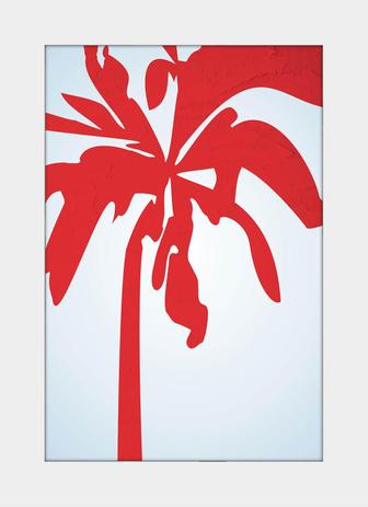 Quadro Decorativo Tropical Palmeiras Vermelhas 50x70cm - Decore pronto Menor preço em Quadro Decorativo Tropical Palmeiras Vermelhas 50x70cm - Decore pronto