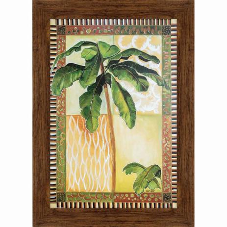 Quadro Decorativo Tropical Pintura Nadybek 80x60cm - Decore pronto Menor preço em Quadro Decorativo Tropical Pintura Nadybek 80x60cm - Decore pronto