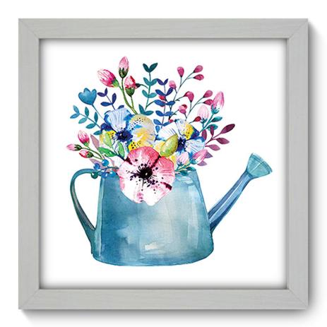 Quadro Decorativo - Vaso de Flores - 22cm x 22cm - 092qdfb - Allodi Menor preço em Quadro Decorativo - Vaso de Flores - 22cm x 22cm - 092qdfb - Allodi