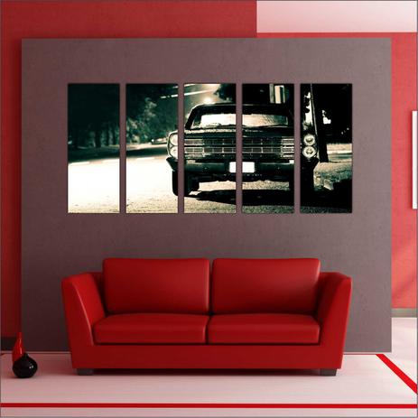 Quadro Decorativo Vintage Retrô Antigo Carro Mosaico 5 Peças GG1 - Vital quadros do brasil Menor preço em Quadro Decorativo Vintage Retrô Antigo Carro Mosaico 5 Peças GG1 - Vital quadros do brasil