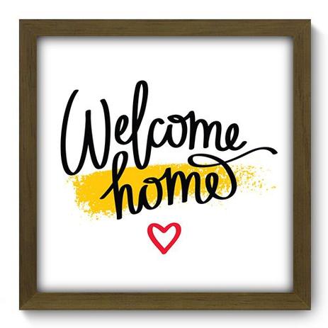 Quadro Decorativo - Welcome - 33cm x 33cm - 154qdrm - Allodi Menor preço em Quadro Decorativo - Welcome - 33cm x 33cm - 154qdrm - Allodi