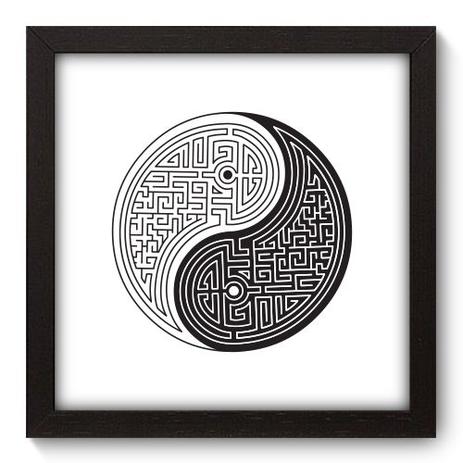 Quadro Decorativo - Yin Yang - 22cm x 22cm - 082qndap - Allodi Menor preço em Quadro Decorativo - Yin Yang - 22cm x 22cm - 082qndap - Allodi
