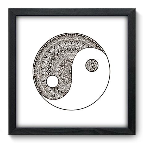 Quadro Decorativo - Yin-Yang - 33cm x 33cm - 402qddp - Allodi Menor preço em Quadro Decorativo - Yin-Yang - 33cm x 33cm - 402qddp - Allodi