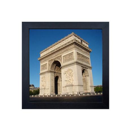Quadro em Madeira com Vidro Arco do Triunfo 27x27cm - Kapos Menor preço em Quadro em Madeira com Vidro Arco do Triunfo 27x27cm - Kapos