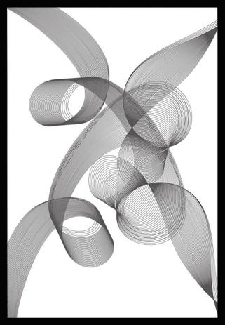 Quadro em Preto e Branco Decorativo Arte Abstrata 60x90cm - Decore pronto Menor preço em Quadro em Preto e Branco Decorativo Arte Abstrata 60x90cm - Decore pronto