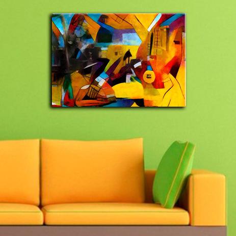 Quadro em Tela Canvas Slim Abstrato Ação - Laprovence é ruim? Quadro em Tela Canvas Slim Abstrato Ação - Laprovence é boa?