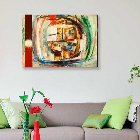 Quadro em Tela Canvas Slim Abstrato Cores em Foco - Laprovence é ruim? Quadro em Tela Canvas Slim Abstrato Cores em Foco - Laprovence é boa?
