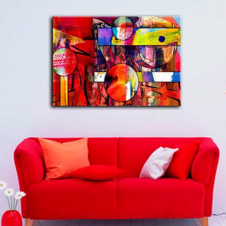 Quadro em Tela Canvas Slim Abstrato Cores em Movimento - Laprovence é boa?