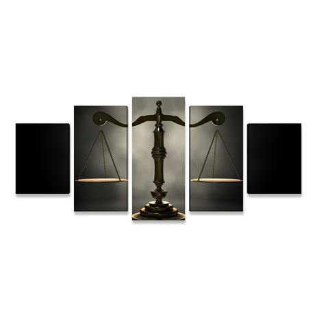 Quadro Escritório Advocacia Balança Justiça Preto Decor PEQ - Bimper Menor preço em Quadro Escritório Advocacia Balança Justiça Preto Decor PEQ - Bimper