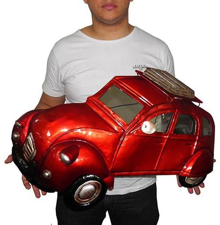 Quadro Fusca 3d Para Parede Em Metal Espelhado para Decoração Carro Vintage Vermelho - Braslu Menor preço em Quadro Fusca 3d Para Parede Em Metal Espelhado para Decoração Carro Vintage Vermelho - Braslu