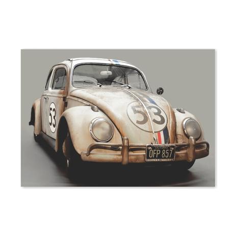 QUADRO HERBIE - TAMANHO A4 - Placa Decorativa - MDF - Pôster no quadro é boa?