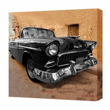 Quadro Impressão Digital Carro Preto 30x30cm Uniart Menor preço em Quadro Impressão Digital Carro Preto 30x30cm Uniart