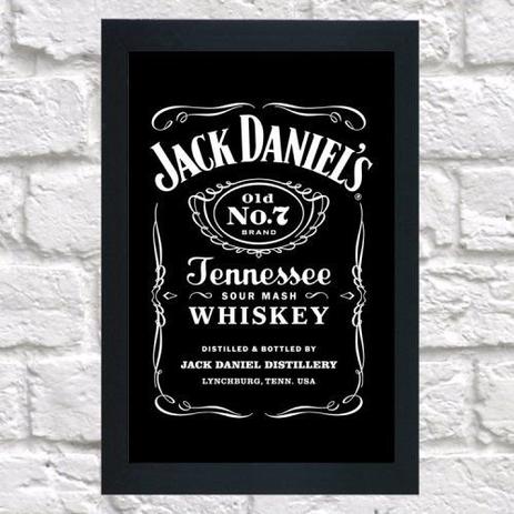 Quadro jack daniel,s grande com moldura - Mais az design Menor preço em Quadro jack daniel,s grande com moldura - Mais az design