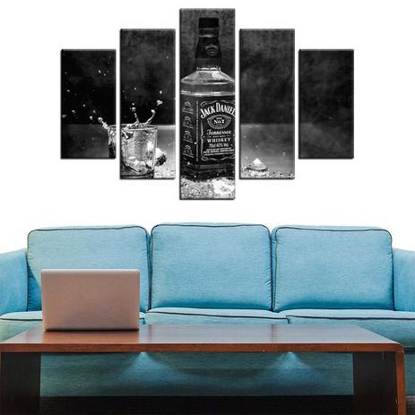 Quadro jack daniels preto e branco em mdf - Rcs decorações Menor preço em Quadro jack daniels preto e branco em mdf - Rcs decorações