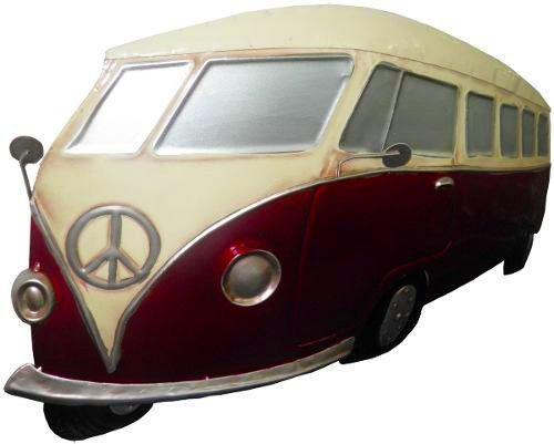 Quadro Kombi 3d Para Parede Metal Decorar Retro Vintage Vermelho (ENFT-8 Vermelho) - Braslu Menor preço em Quadro Kombi 3d Para Parede Metal Decorar Retro Vintage Vermelho (ENFT-8 Vermelho) - Braslu