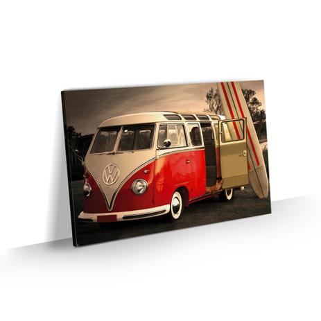 Quadro Kombi Estilo Praia Vintage Decorativo Tela 60x40 - Bimper Menor preço em Quadro Kombi Estilo Praia Vintage Decorativo Tela 60x40 - Bimper