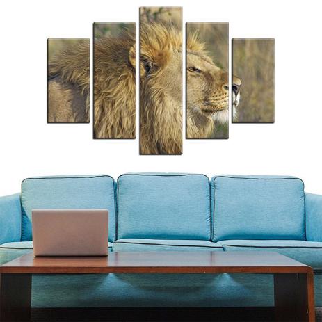 Quadro Leão selva em mdf - Rcs decorações é boa?