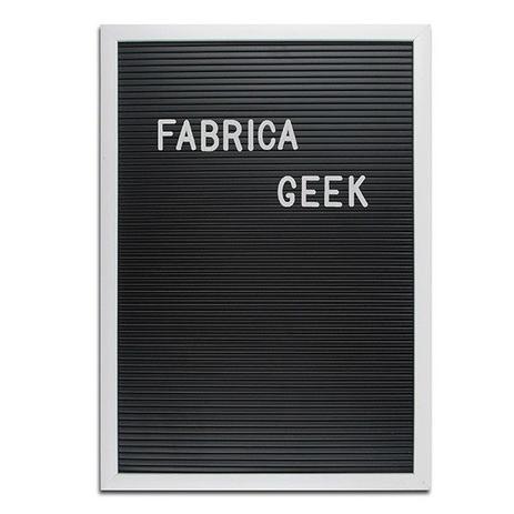 Quadro letreiro decorativo recado letter board lousa manual mural aviso grande 30x40cm - Gimp Menor preço em Quadro letreiro decorativo recado letter board lousa manual mural aviso grande 30x40cm - Gimp