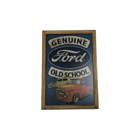 Quadro Madeira Mdf 20X30 C/ Moldura e Acab. Vintage Cars - Maisaz Menor preço em Quadro Madeira Mdf 20X30 C/ Moldura e Acab. Vintage Cars - Maisaz